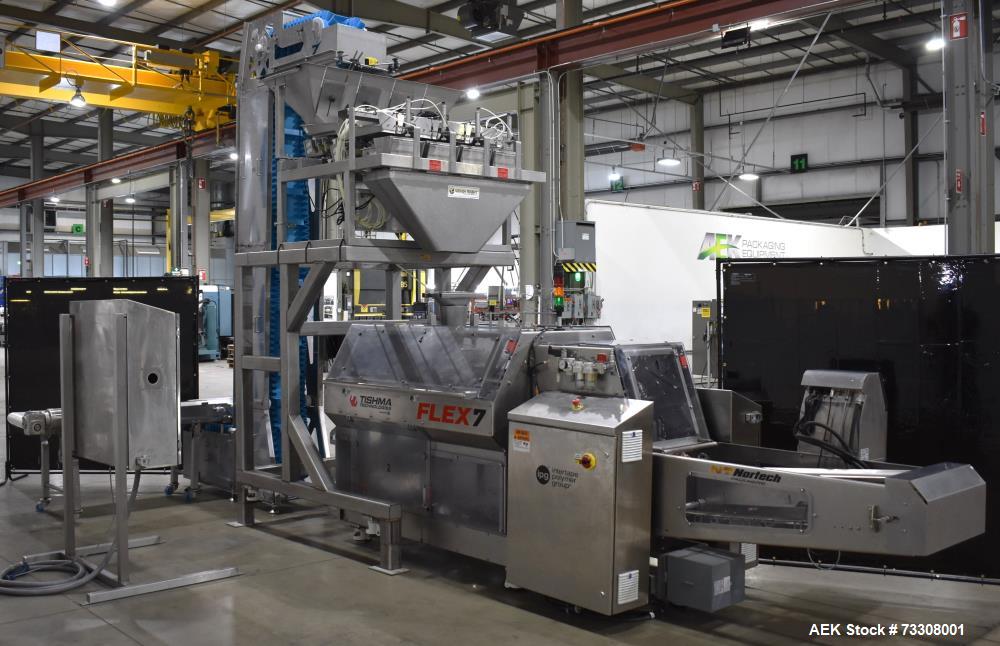 Tishma #Flex-7 ROO-100, Premade Pouch Fill & Sealer, 40 PPM, 4-16" width x 6-21" H x 0-6" Thick ranges - Image 4