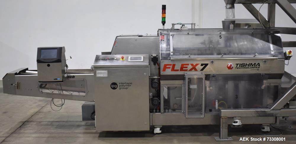 Tishma #Flex-7 ROO-100, Premade Pouch Fill & Sealer, 40 PPM, 4-16" width x 6-21" H x 0-6" Thick ranges - Image 6