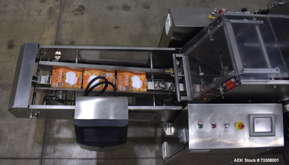 Tishma #Flex-7 ROO-100, Premade Pouch Fill & Sealer, 40 PPM, 4-16" width x 6-21" H x 0-6" Thick ranges - Image 8
