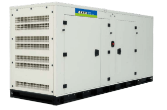 80 KW AKSA #APD-NG80, Natural Gas Generator, 107 HP, PSI 5.7LT Engine, 208/120 Volts, ST-L1 Enclosure, new - Image 1