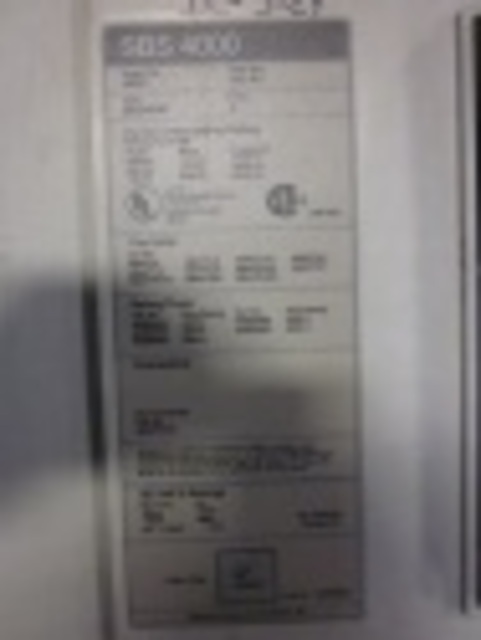 4000 Amps, Siemens, SBS4000, manually operated, drawout, #IC3124 - Image 2