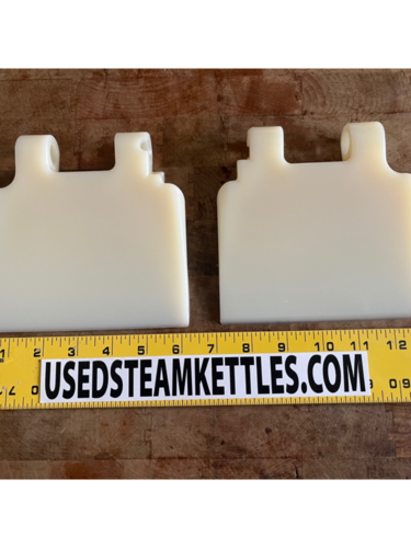 Walker #ALX-9000, Steam Kettle & Tank Scraper, 6" width x 5-7/8" L, 5/8" diameter Rod Hole., new, 2025 - Image 7
