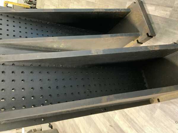 18" x 63-1/2" x 23-3/4" Drilled & tapped angle plates, 1 set - Image 9