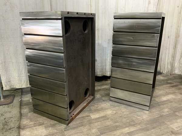 27-3/4" x 63" x 35-3/4" Boxed T-Slotted angle plates, 1 set - Image 9