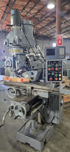 Supermax #YCM-2GS, #40 horz. spindle & turret head, automatic feed, digital read out, 1994 - Image 1