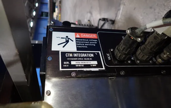 Ctm Integration #360, Labeler, 5 Amps, 115 V - Image 8