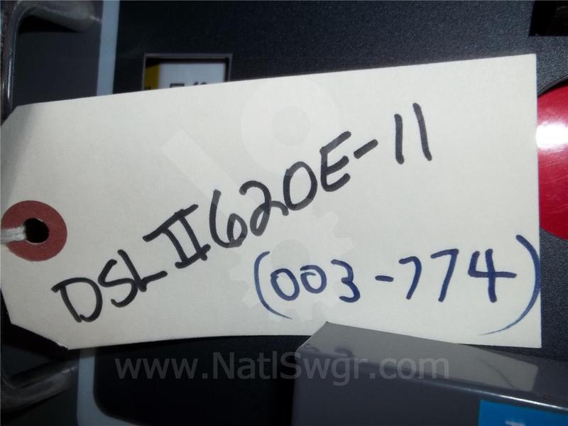 2000 Amps Ch Dslii-620 Eo/do Unused Surplus 120 Volts AC Control, Rms 810 Lsg, 2000 Amps Rp, 3000 Amps Fuse - Image 8