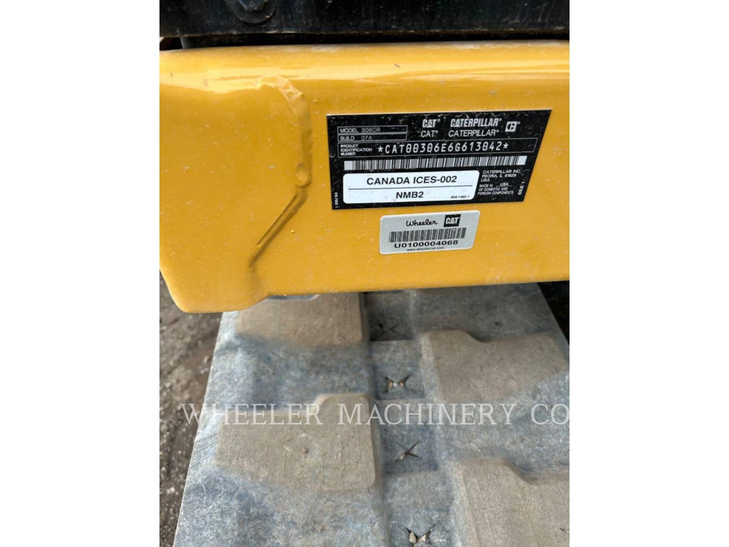 Caterpillar 306 C3 TAQ, Crawler Excavator, 59 hours, S/N: 6G613042, 2025 - Image 3