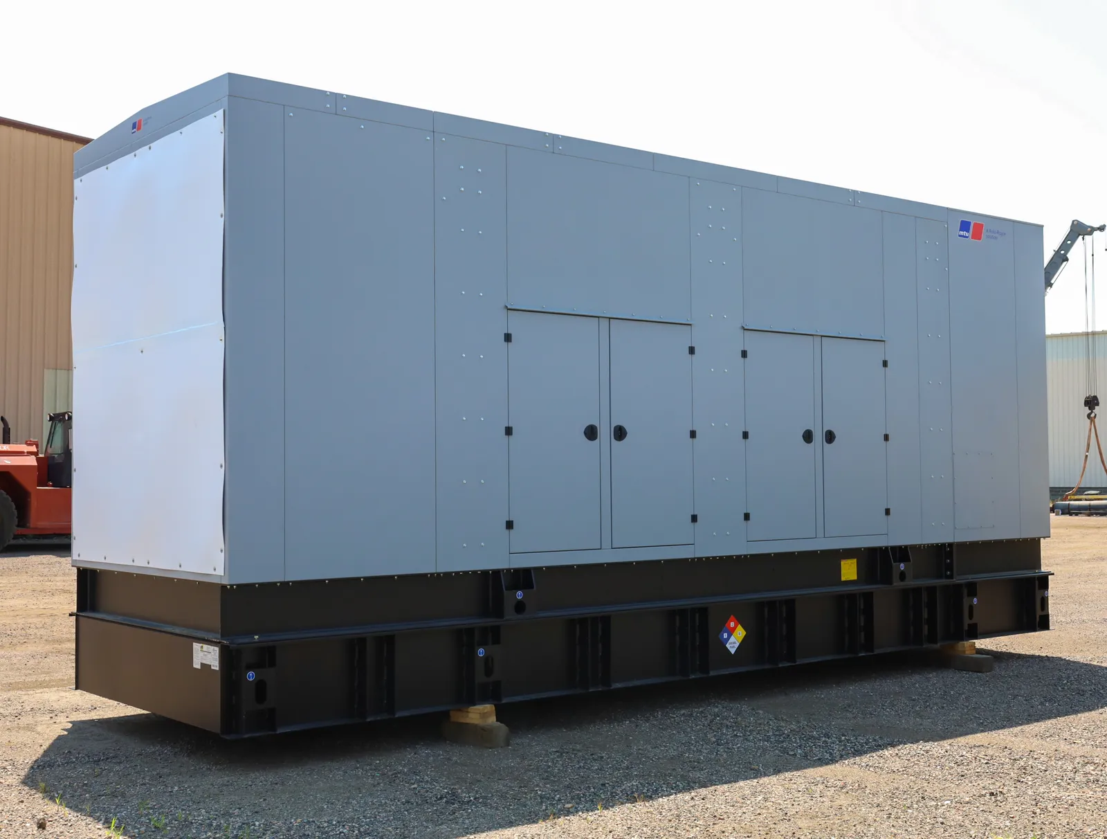 1000 KW MTU #DS1000, 16V2000, diesel generator, 277/480 Volts, new, 2025 - Image 2