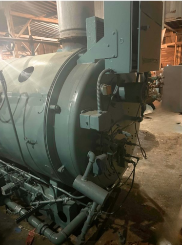 100 HP Cleaver-Brooks #CB700-100, Steam Boiler, Natural Gas, 150 psi, 4185000 BTU/hr., 460 V, 1998 - Image 1