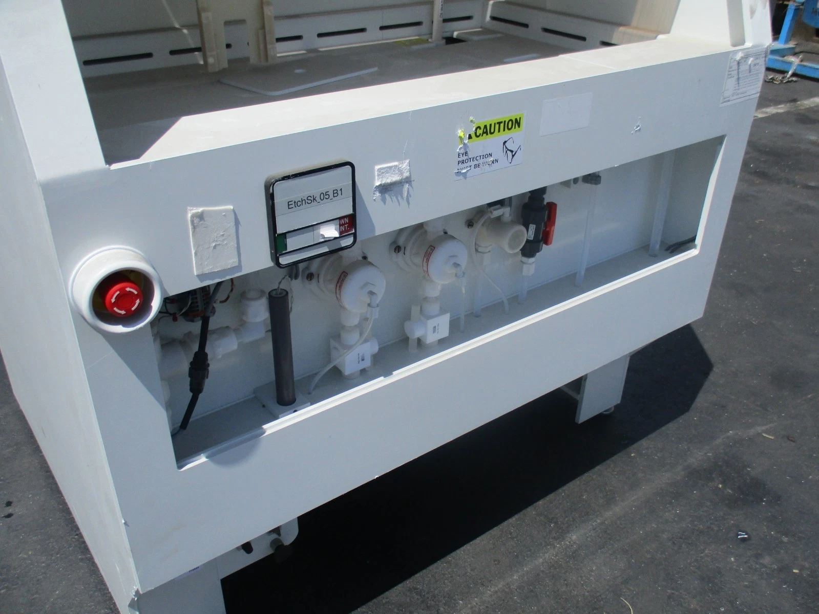 WPS #WPS-400PVC-C, semiconductor wet bench front & rear access batch chemical process system - Image 7