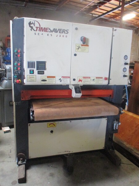 Timesavers #23-Series, orbital & brush sander for wood finishing - Image 1