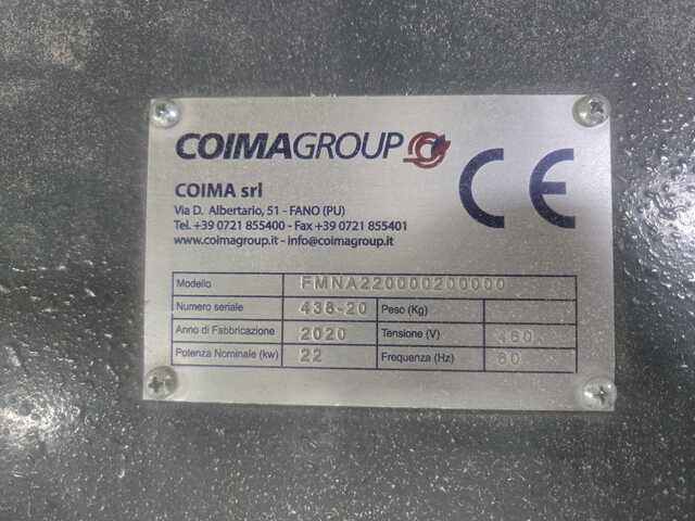 Coima #MNC2, Grinder, 22 KW, 460/266 V., 3ph, Type12, 2020 - Image 4