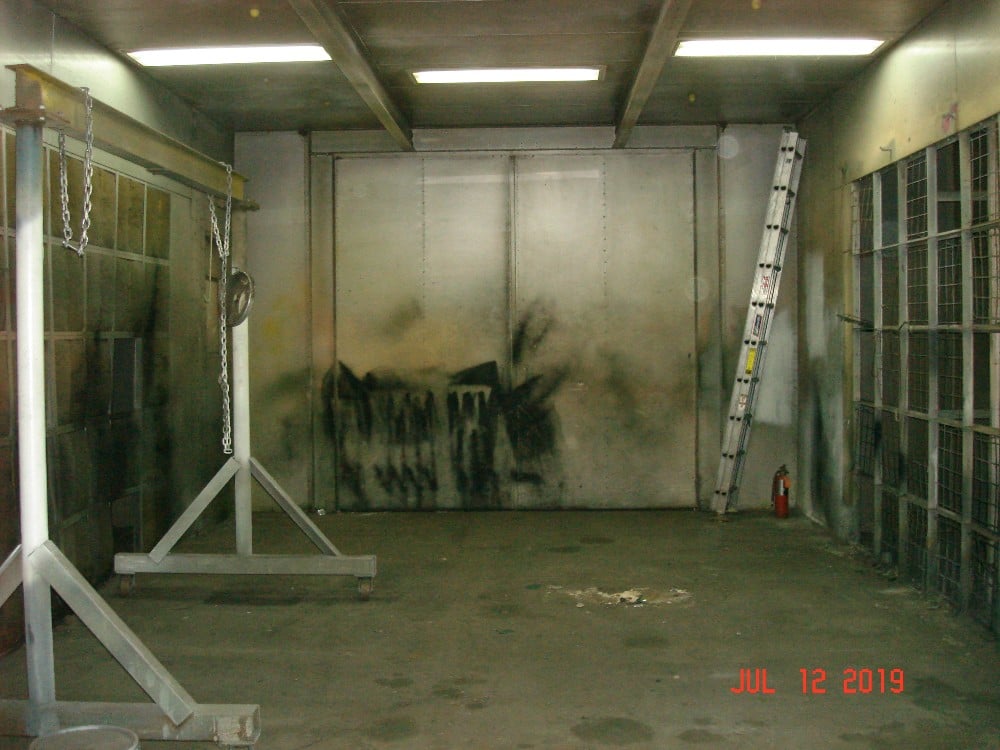 JBI, 14' x 22' x 10' H Heated Spray Booth - Image 3