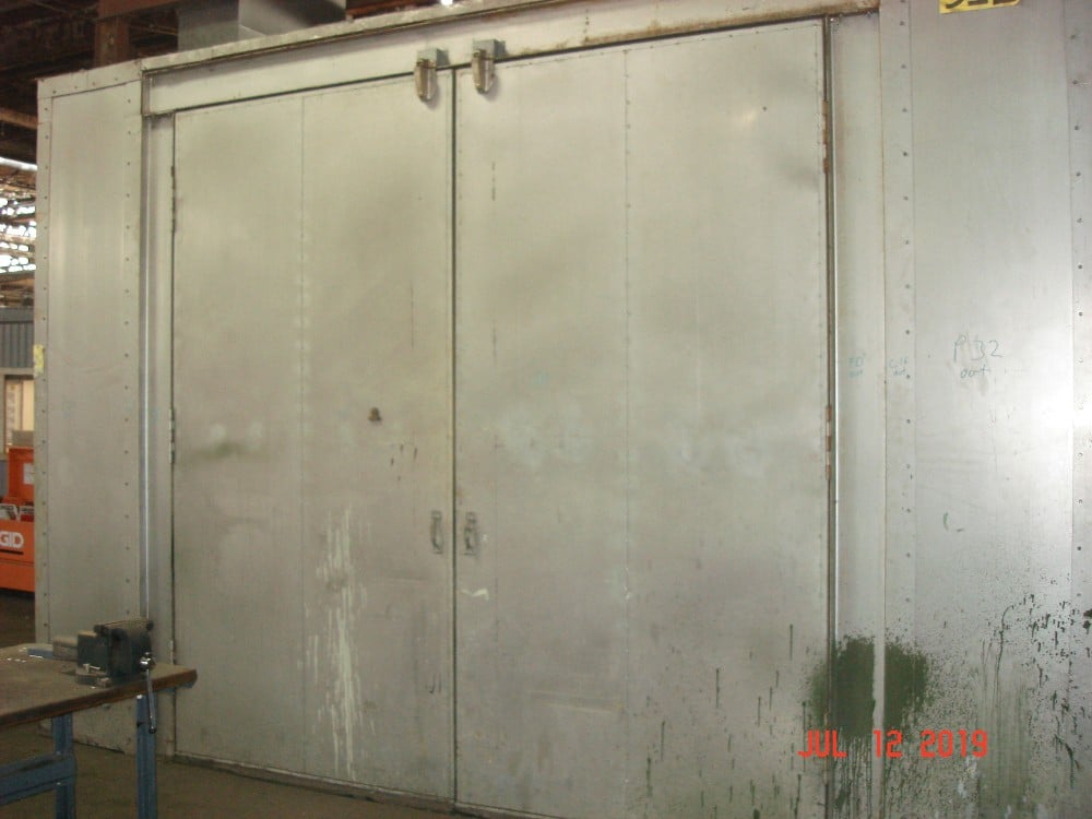 JBI, 14' x 22' x 10' H Heated Spray Booth - Image 5