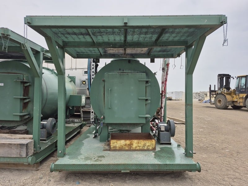 Ketek #CY-100-CA, cyclonator incinerator, dual chamber, controlled air operation - Image 4