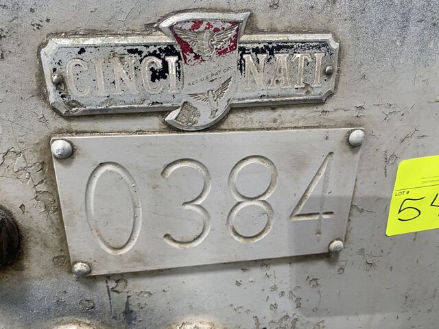 Cincinnati No. 2 Mdl. O-M, 3.5" capacity, 24" grinding diameter, 1952 - Image 3