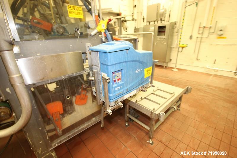 Delkor #752, Carton/Tray Former, Dual Head Top Load, 120 TPM, Nordson Problue hot glue, 30" width x 22" L max - Image 4