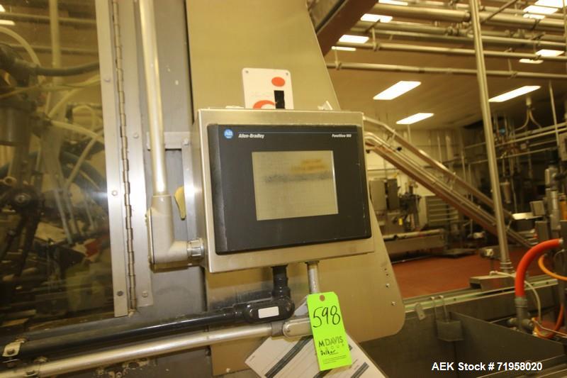 Delkor #752, Carton/Tray Former, Dual Head Top Load, 120 TPM, Nordson Problue hot glue, 30" width x 22" L max - Image 7