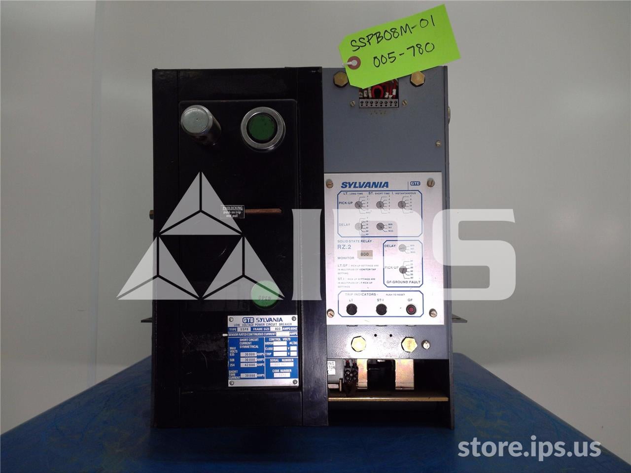800 Amps Sylvania Sspb Mo/do (sspb-800) Rz.2 Lsig, 800 Amps Ct - Image 1