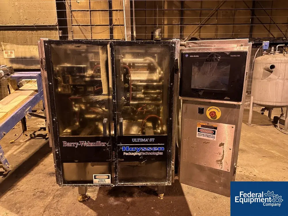 Hayssen #Ultima-12-16HP, Vertical Form, Fill & Seal Unit, volumetric feed head, AB controls, 2006 - Image 2
