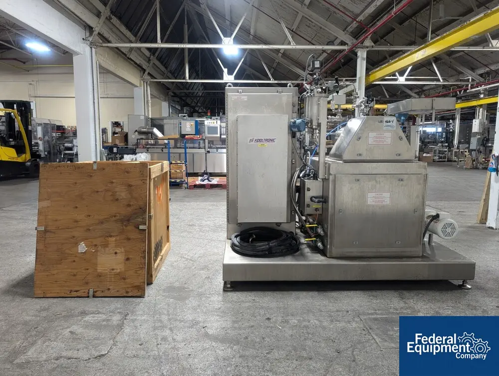 Netzsch #LMZ-10, Bead Mill, 10L jacketed chamber, 25 HP, 460 V., 1998 - Image 4