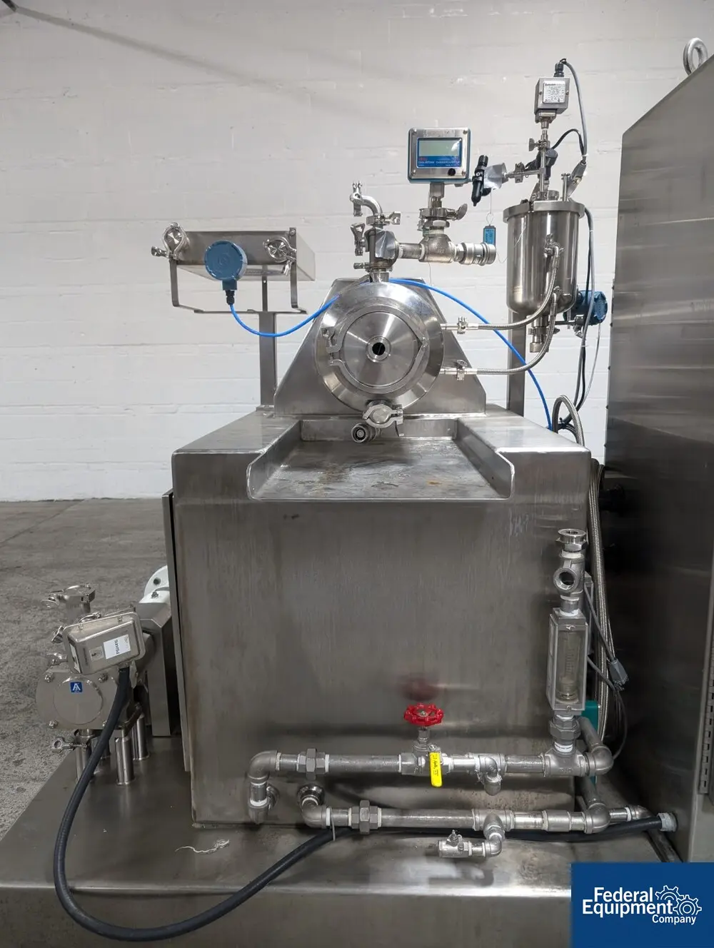 Netzsch #LMZ-10, Bead Mill, 10L jacketed chamber, 25 HP, 460 V., 1998 - Image 8