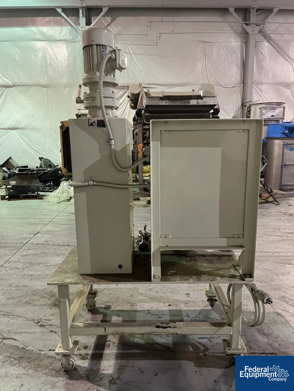 1 gallon Jaygo #TDPM-5, Double Planetary Mixer, Stainless Steel, 1.1 kw, 460 V., jacketed bowl, 2004 - Image 4