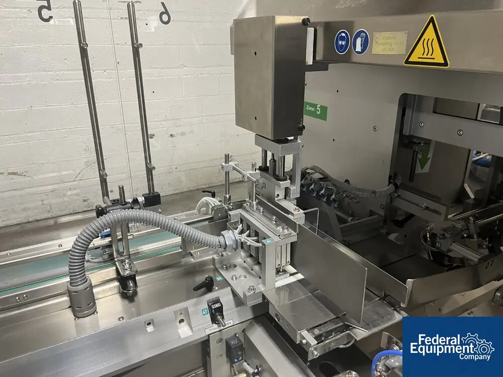 Pester #PEWO-FORM-UVP-2, Traypacker, 20 CPM, 320 width x 450 L x 320 H max case, Nordson hot glue, 480 V. - Image 6