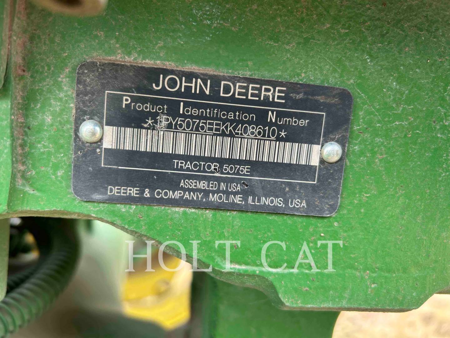John Deere 5075E, Tractor, 429 hours, S/N: 408610, 2019 - Image 6