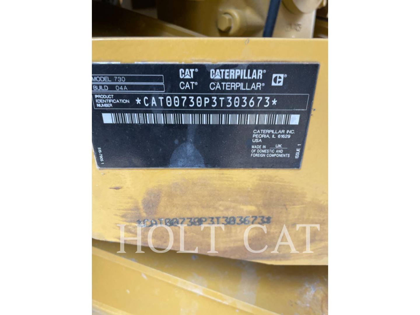 Caterpillar W00 730, Water Truck, 1246 hours, S/N: 3T303673, 2024 - Image 6