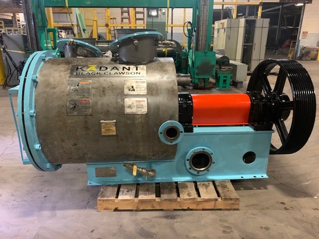 Fiberprep / Kadant #CH-7, horizontal pressure screen, 316 Stainless Steel, belt driven, no motor - Image 4