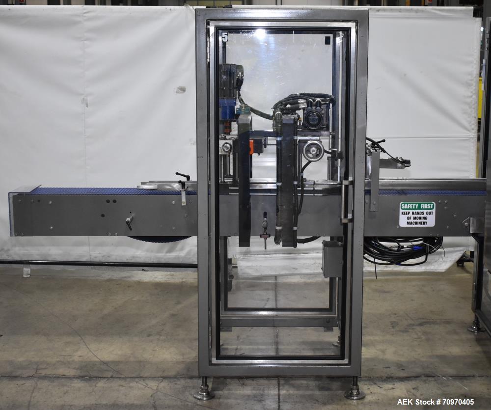 PMI #GR-35D, dual lane multi-pack shrink bu, 15-20 CPM, Integrated Shrink Tunnel, 20" film diameter, AB SLC - Image 6