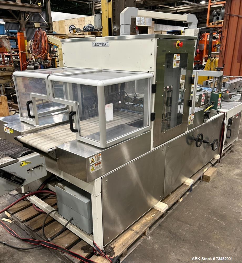 Texwrap #1809, Shrink Bundler w/ 1322 Tunnel, 24" width Seal x 9" H, 140 FPM, Dual Chamber, Touchscreen HMI - Image 2