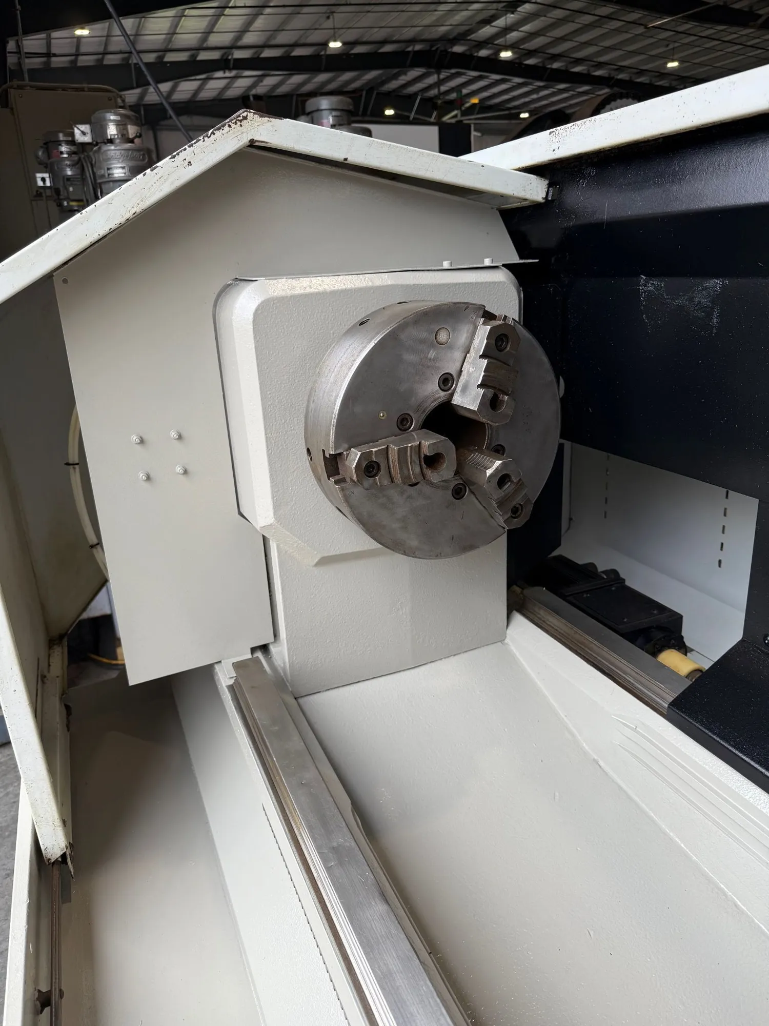 Haas #TL-3, CNC toolroom teach style lathe, 20" swing, 12" chuck, 3-jaw, 3.5" bore, 20" dia., 60" lgth, 18 - Image 6