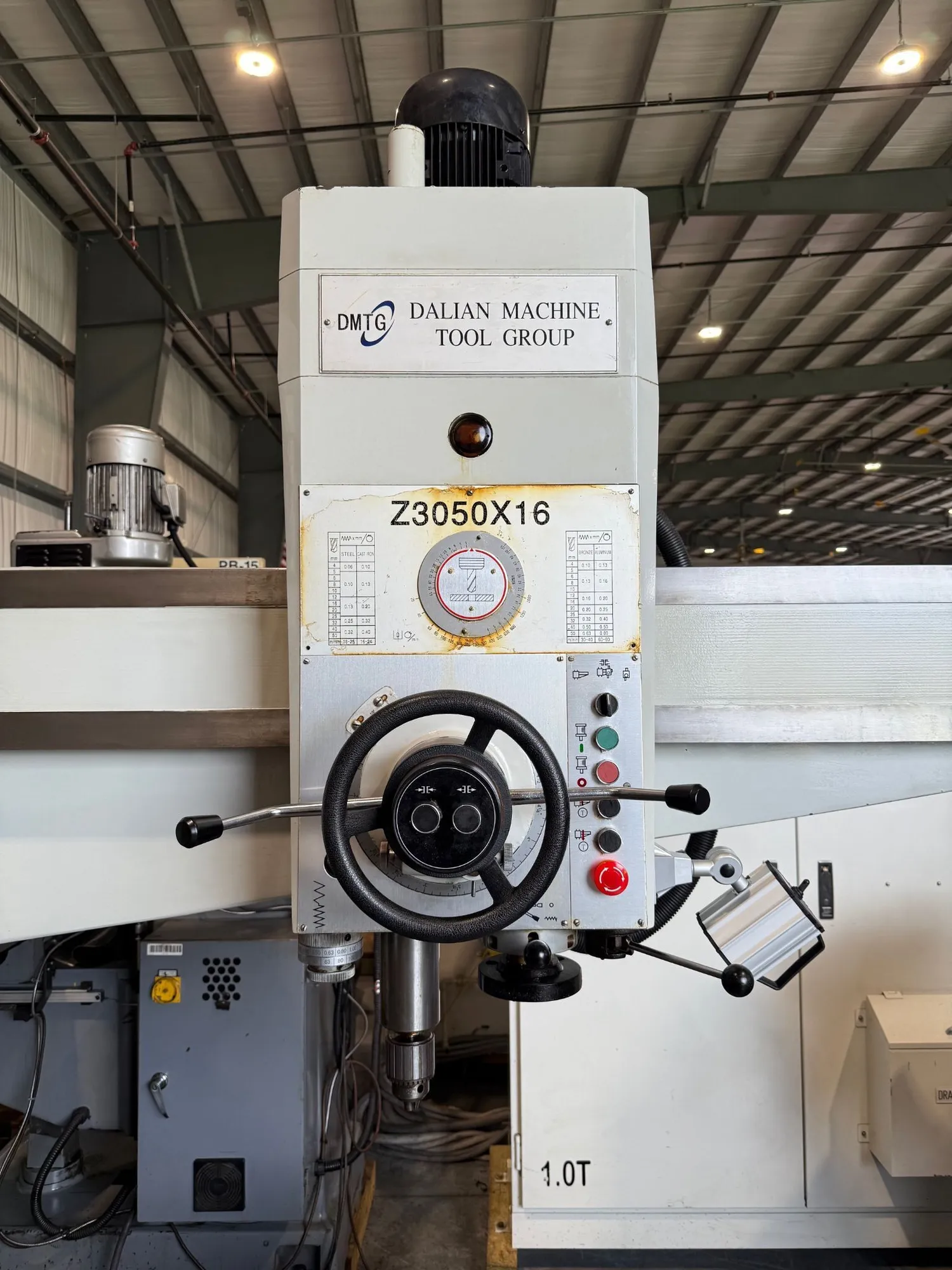 6' -14" DMTG #Z3050X16, radial arm drill, 12.4" spdl travel, #5MT, Jacobs drill chuck, 2010 - Image 7