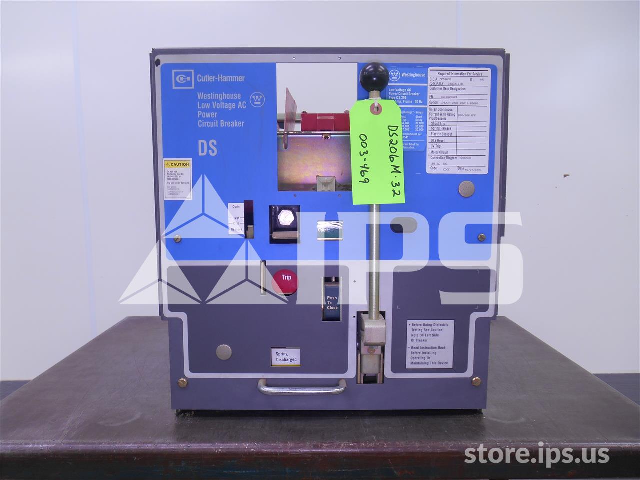 800 Amps WH Ds-206 Mo/do 800 Amps Ct - Image 1