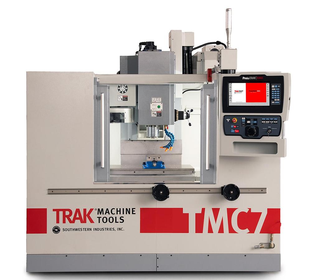 Trak #TMC7, toolroom maching center, 16 automatic tool changer, 30" X, 20" Y, 20" Z, 8000 RPM, #40, 15 HP - Image 1