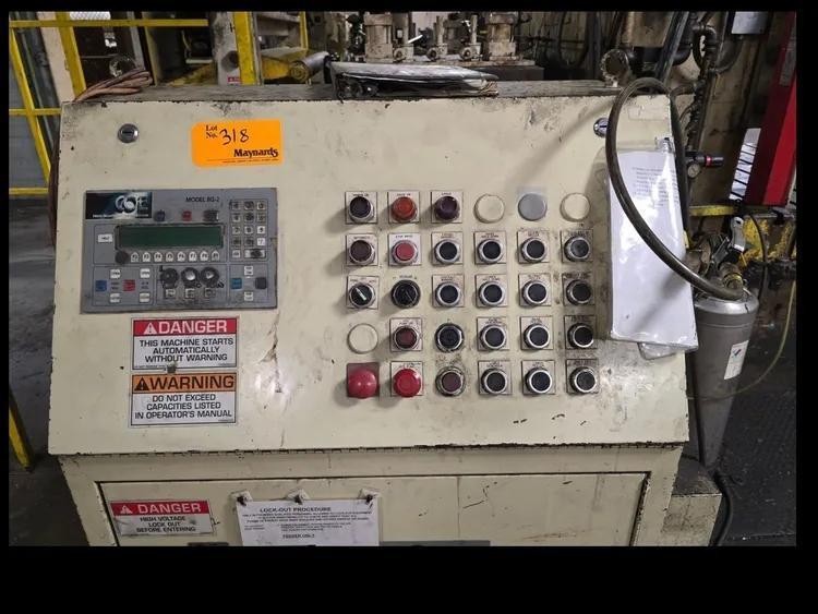 48" x .075" Coe Press Equipment #CPFS-300-48, servo feeder / straightener, air operated pilot release, peeler - Image 6