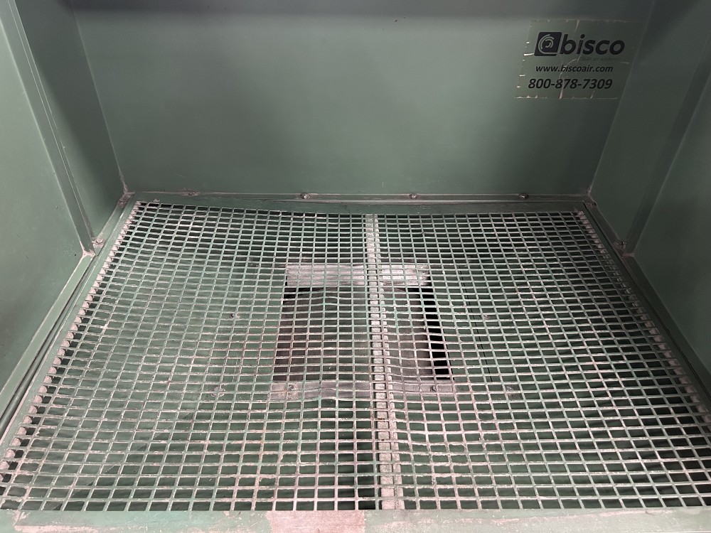 36" Long x 24" Deep Portable Downdraft Table, Bisco #SPC-1600, bench unit, reconditioned - Image 5