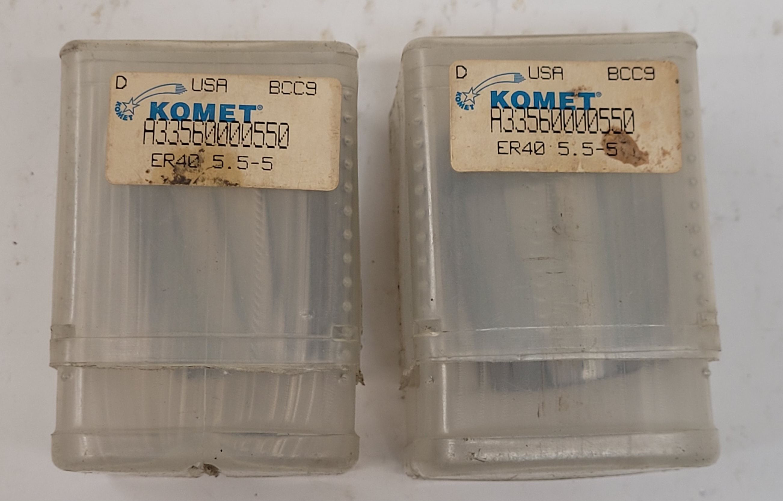 Komet A33560000550 ER 40 Collet - Size 5.5-5 - Set of 2 - Image 3
