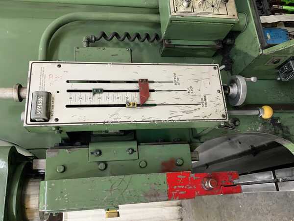 135 Ton, Cincinnati #135CBx10, hydraulic press brake, 12' overall, 126" between housing, 8" stroke, 20 HP - Image 9