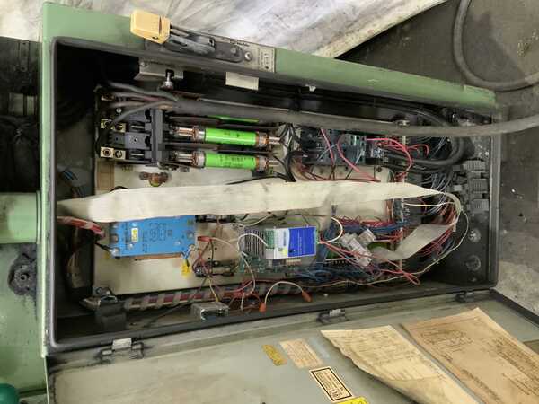 135 Ton, Cincinnati #135CBx10, hydraulic press brake, 12' overall, 126" between housing, 8" stroke, 20 HP - Image 10