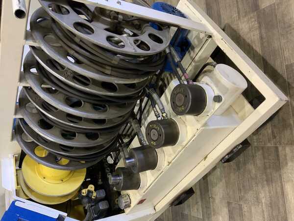 Modern Hydraulics, unified hydraulic jacking system, 40 ton, 4 jacks, push button controls, portable on - Image 7