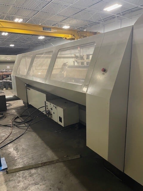 Mitsubishi #ML3015LVP, CNC laser, 4 KW, precision rack & pinion, direct drive, 122" X, 61" Y, 3.5" Z, 120" x - Image 5