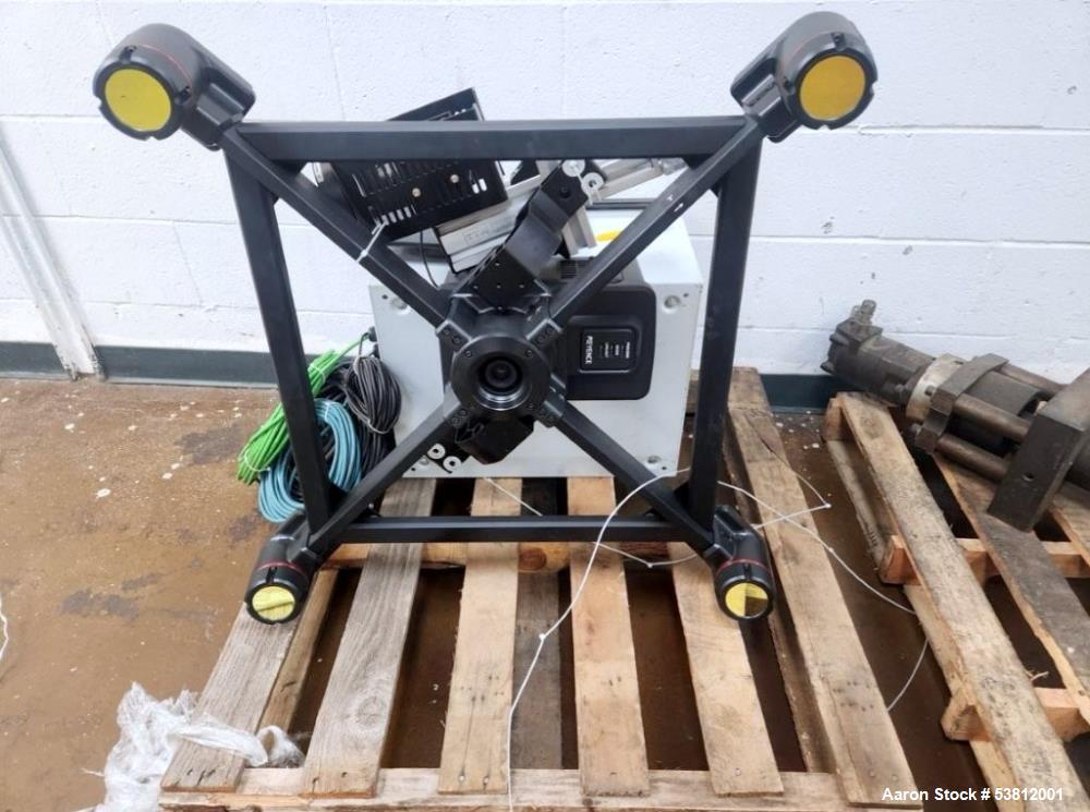Keyence, RB-1200, 3D Vision-Based Picking Robot, 49.6" X, 49.6" Y, 39.4" Z, COMS IR, 4.5A, 24 V., CV-X482D - Image 1