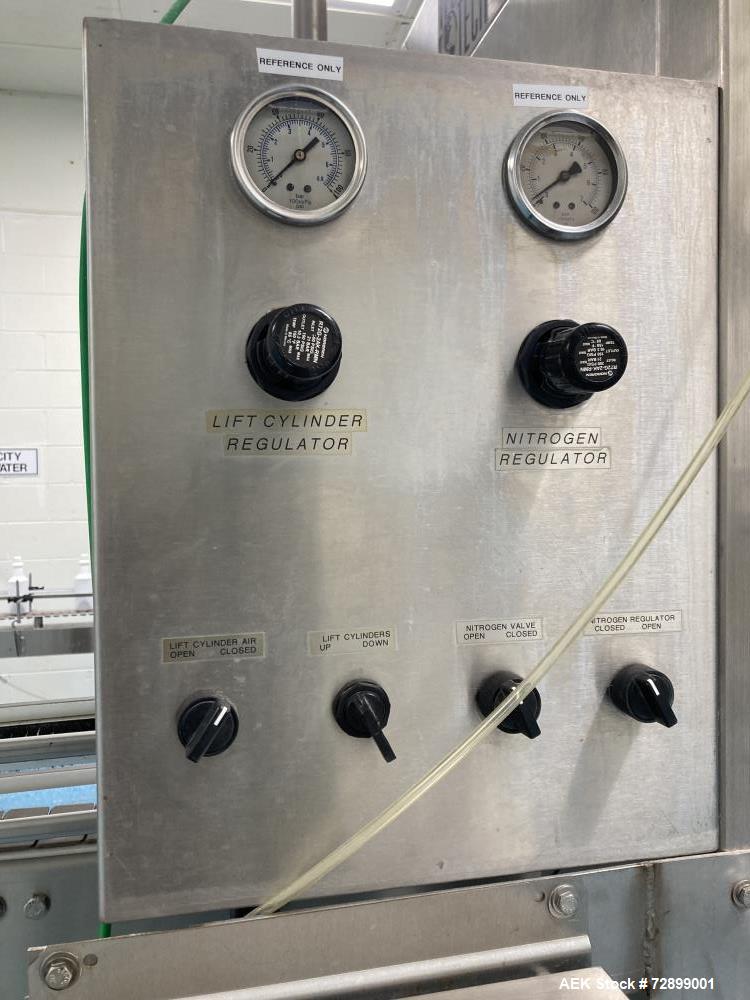 Worldtec #60-15, Monoblock Filler Capper, 60 head fill, 15 head capacity, hot fill, 38mm caps - Image 8