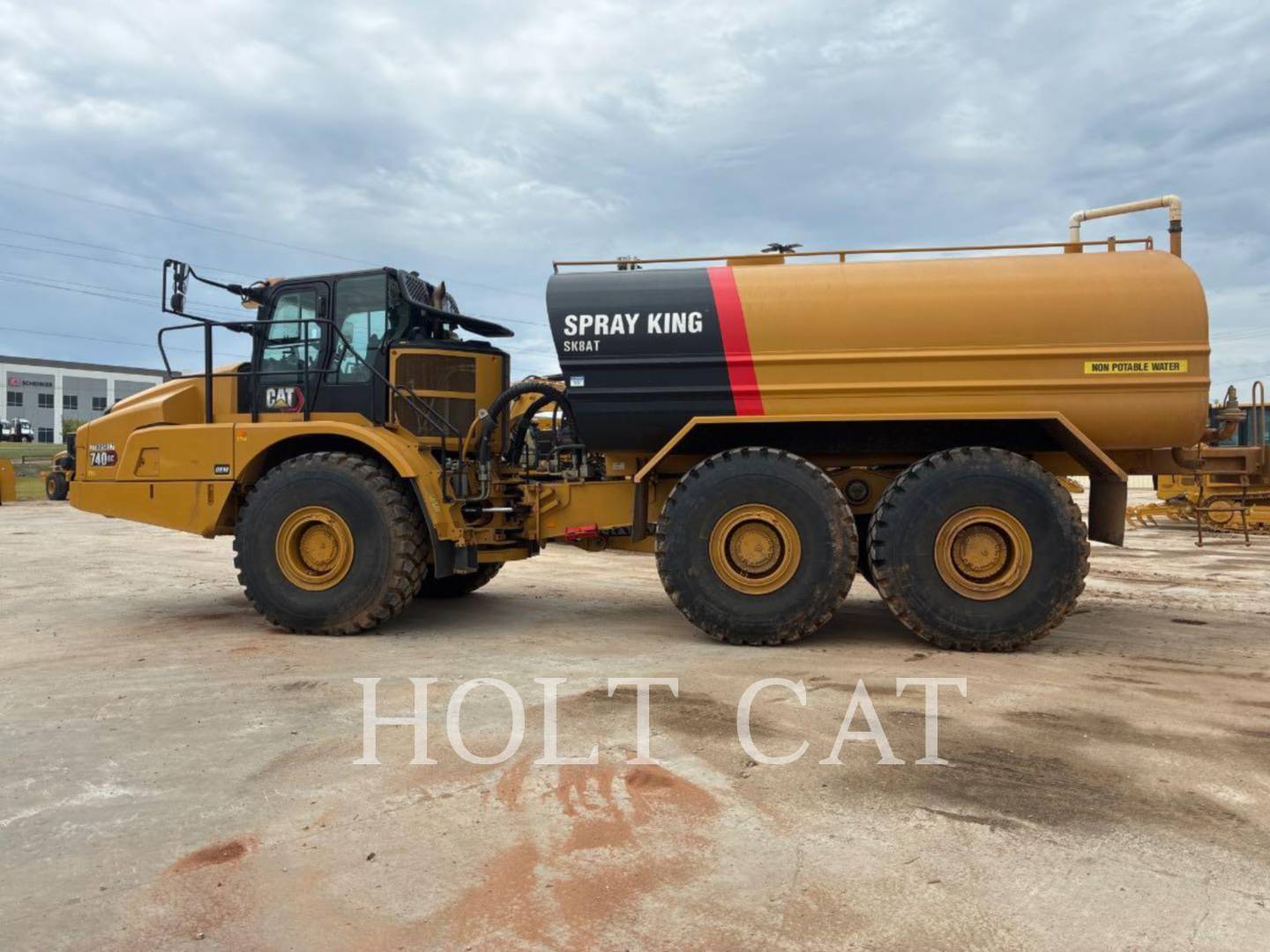 Caterpillar W00 740, Water Truck, 1719 hours, S/N: 3T805817, 2024 - Image 1
