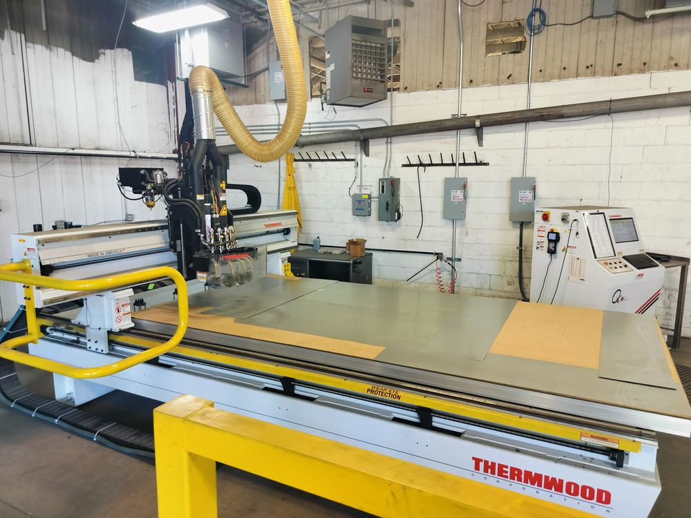 Thermwood #M45-612, CNC router, 6' x 12' table, 12 HP HSD spindle, 3000-24000 RPM, 2021 - Image 5