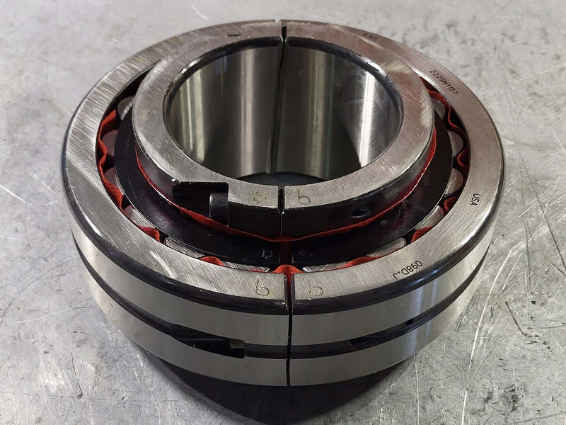 FAG #222SM115T, split spherical roller bearing, new surplus - Image 1